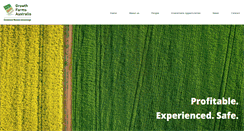 Desktop Screenshot of growthfarms.com.au